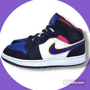 Jordan Af 1 mid Lakers rivals 2019 gs 6.5y